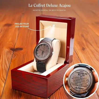 Montre Boréal™ - Cadeau Pour Homme - Je Veux Être Ta Dernière