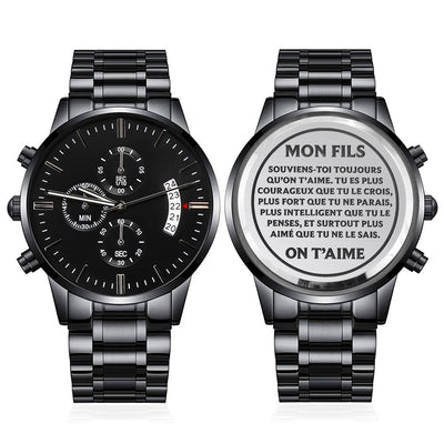 Montre Horizon™ - Cadeau Pour Fils - Souviens Toi Toujours Qu'on T'aime