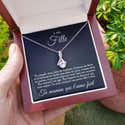 Collier Pendentif En Citrine Naturelle - Pierre Précieuse énergétique, Cadeau Femme, Anniversaire, Saint-Valentin - 1