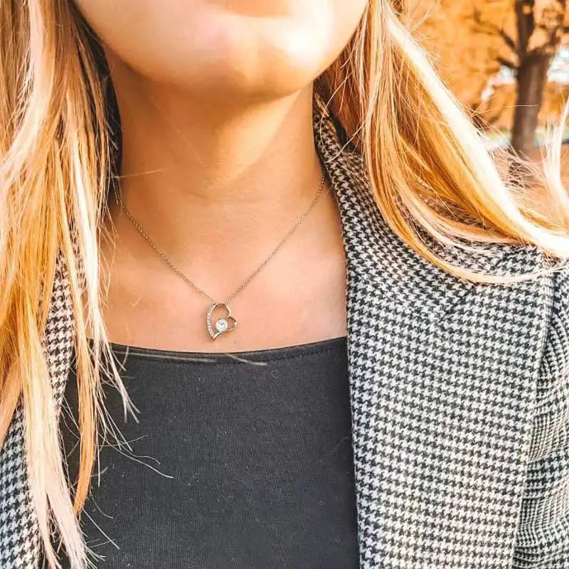 À la femme de ma vie - Collier Coeur en Or - Une petite pensée pour toi. - La Petite Pensée