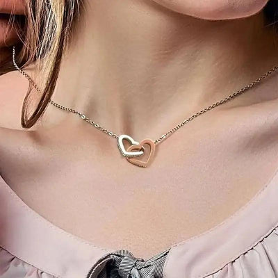 Collier Coeurs Entrelacés | Bijoux Pour Femme | Bijouterie La Petite Pensée