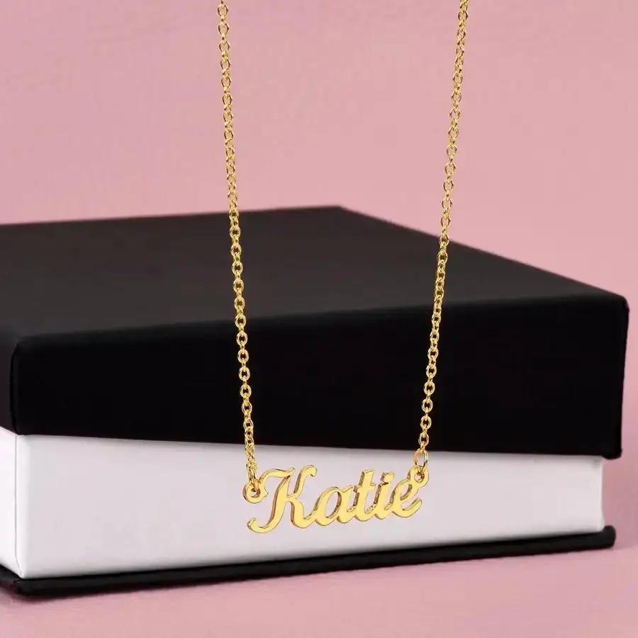 Cadeau pour graduation | Collier Nom Personnalisé | Classe de 2023