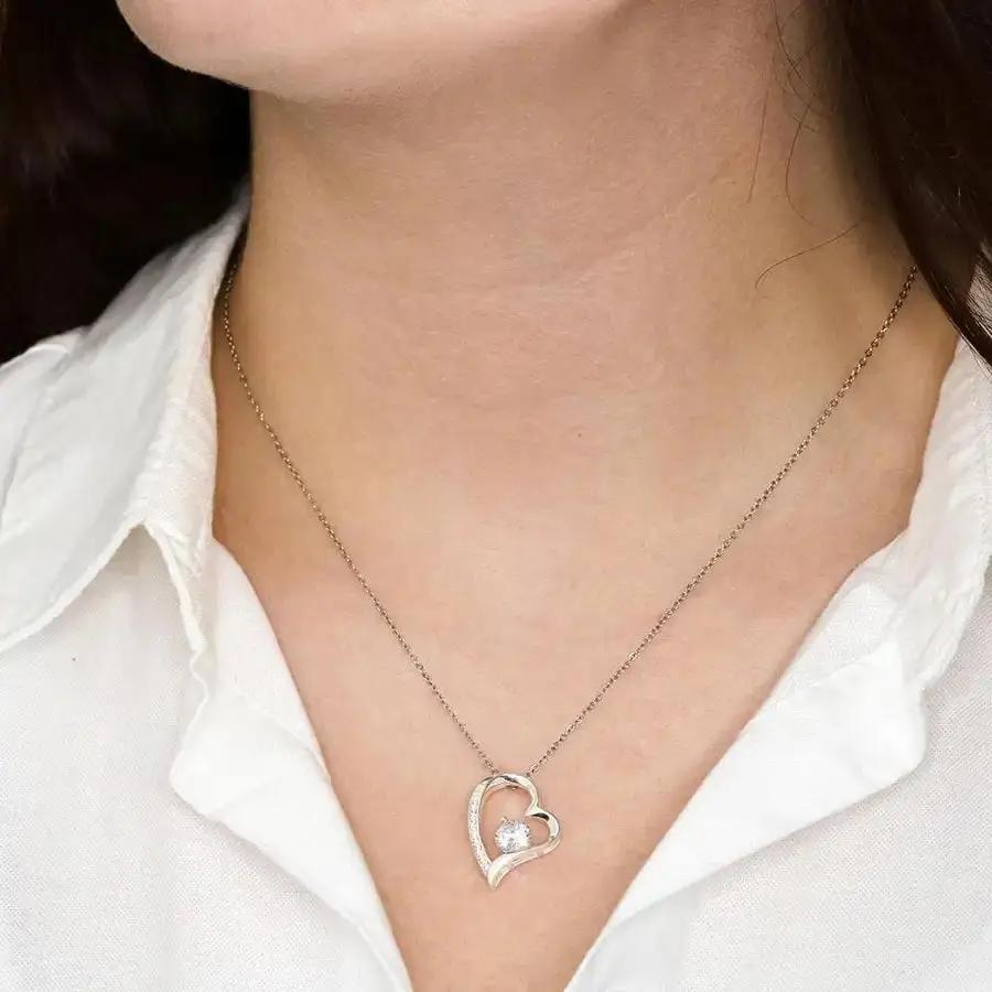Félicitations - Collier Coeur Éternel - La Petite Pensée