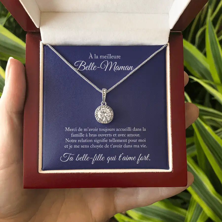 Pour la meilleure belle-maman - Collier amour éternel - La Petite Pensée