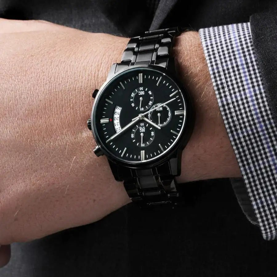 La vie en discount or montre homme